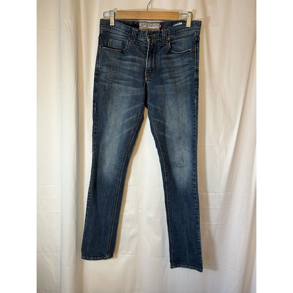 Empyre Surplus Co Mens Jeans Size 28 Revolver Regular Blue Denim Skinny 28x31 - Picture 1 of 5
